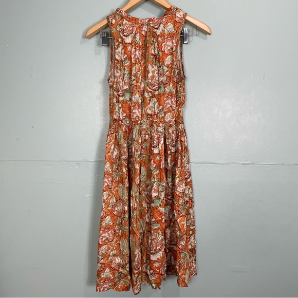 Peruvian Connection Matanzas Tank Dress Floral sz 8 Medium 984259 - Picture 6 of 14